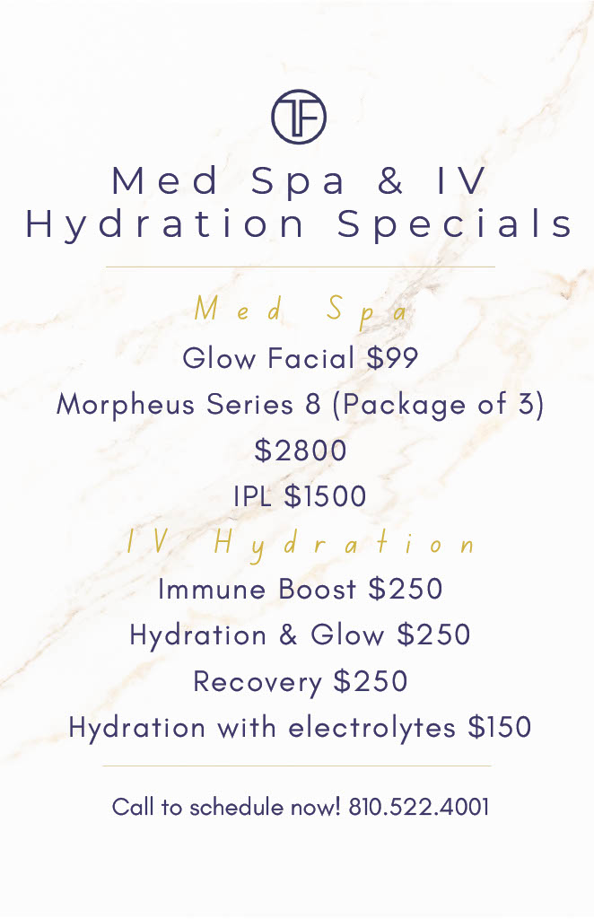 Med Spa & IV Hydration Specials